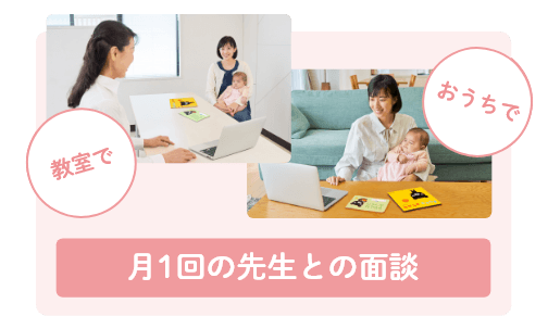 月1回の先生との面談