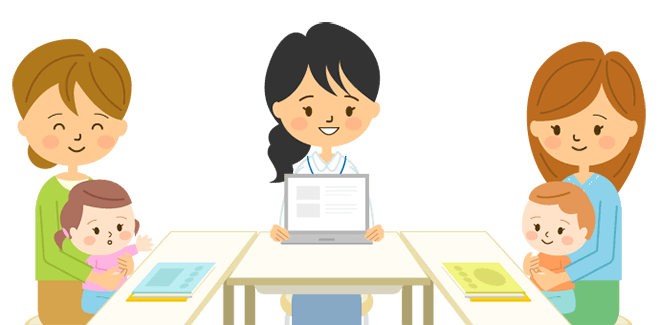 教室によっては、グループでBaby Kumonタイムができます。（実施教室は教室ページにてご確認ください）