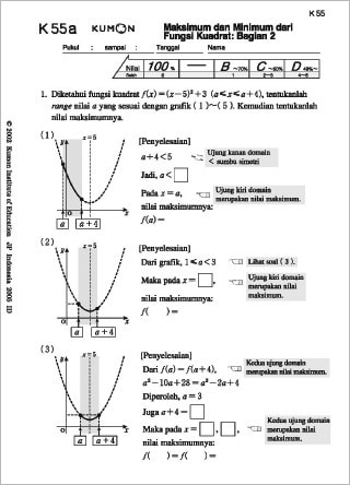 算数・数学教材─インドネシア語